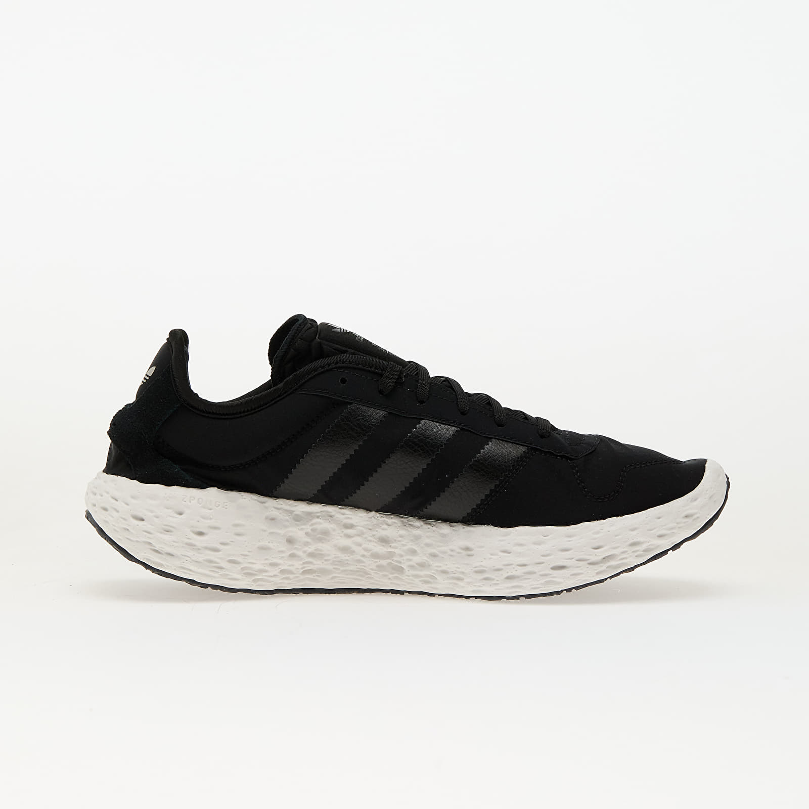 Men's shoes adidas Zponge Core Black/ Metallic Silver/ Supplier Colour