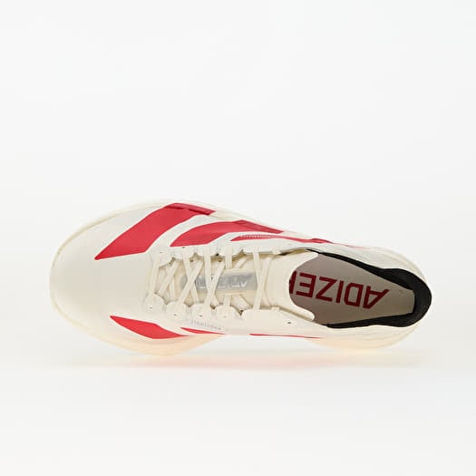 ★Adidas★Adizero Adios Pro 3 Off White Better Scarlet★ Adidas Adizero Adios Pro 3 RW5 Off White / Better Scarlet