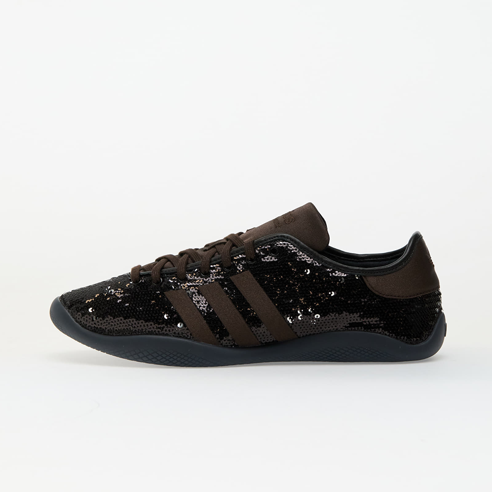 Levně Tenisky adidas x Wales Bonner Karintha Sequin Core Black/ Silver Metallic/ Dark Brown