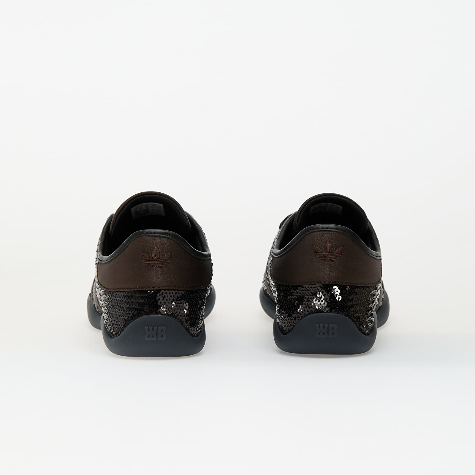 Meeste kingad adidas x Wales Bonner Karintha Sequin Core Black/ Silver Metallic/ Dark Brown