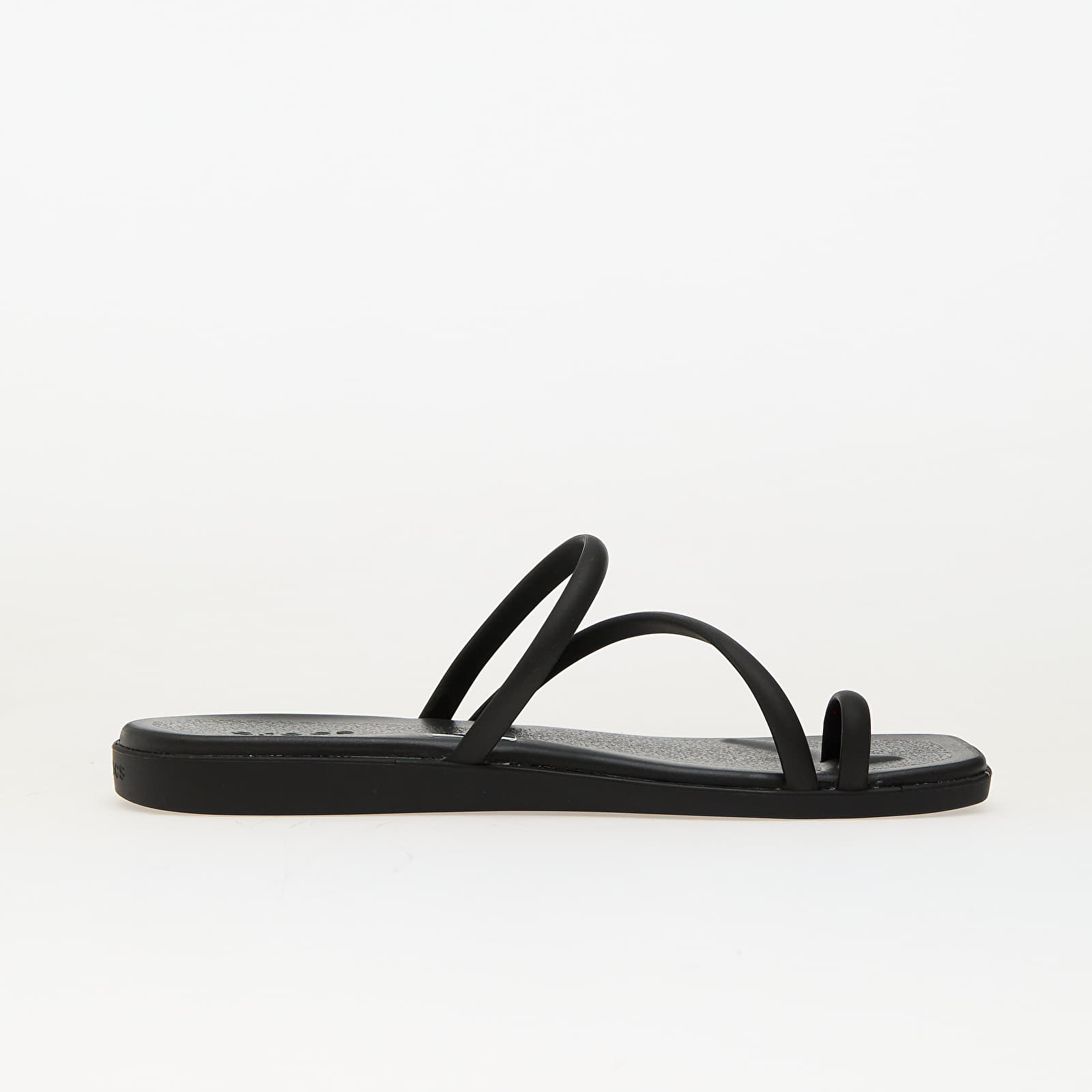 Herren Sneaker und Schuhe Crocs Miami Toe Loop Sandal Black