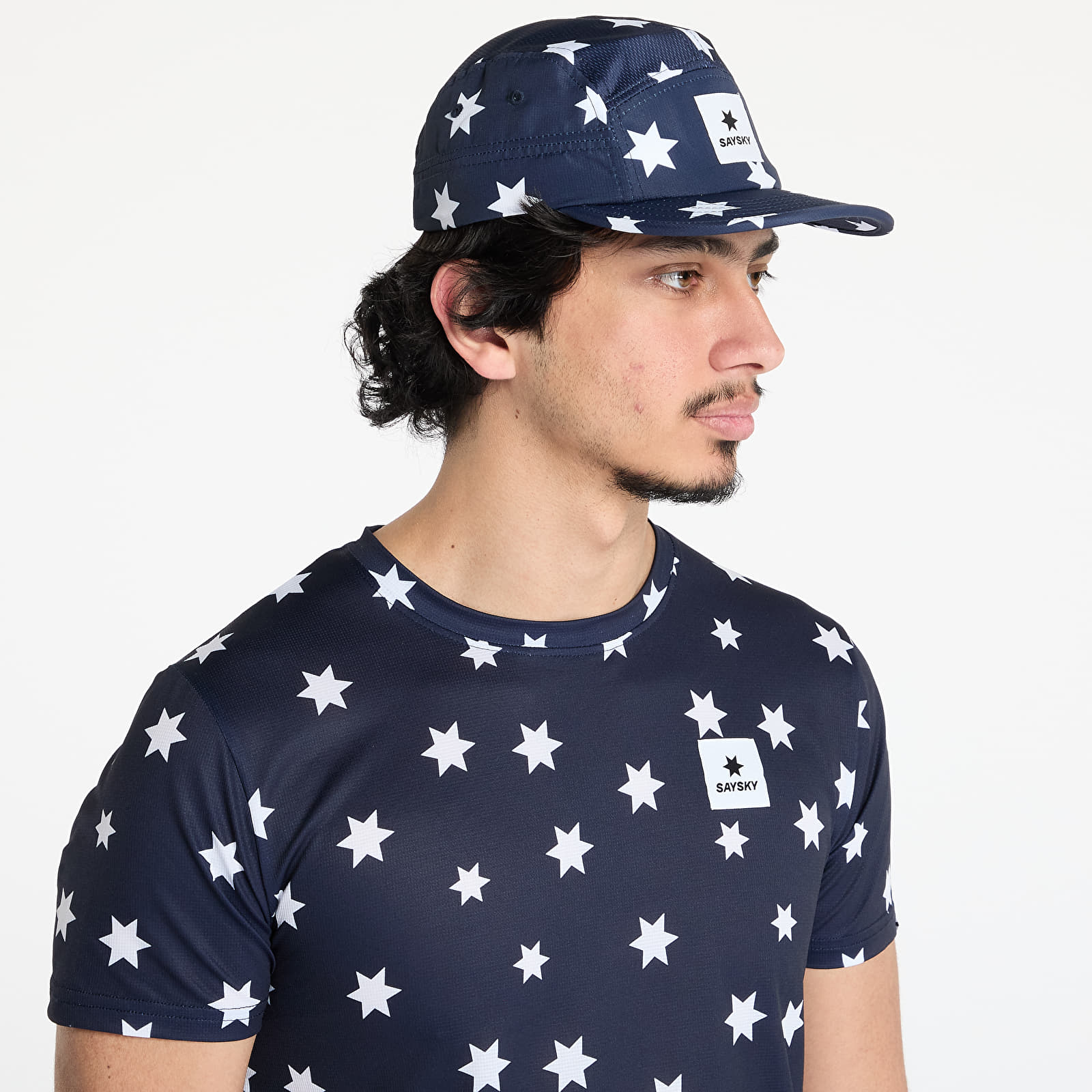 Kape SAYSKY Combat Cap Blue/ White Aop