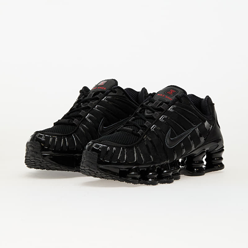 NIKE Shox TL ブラック スニーカー Nike Shox TL Black/ Black-Mtlc Hematite-Max Orange | Footshop