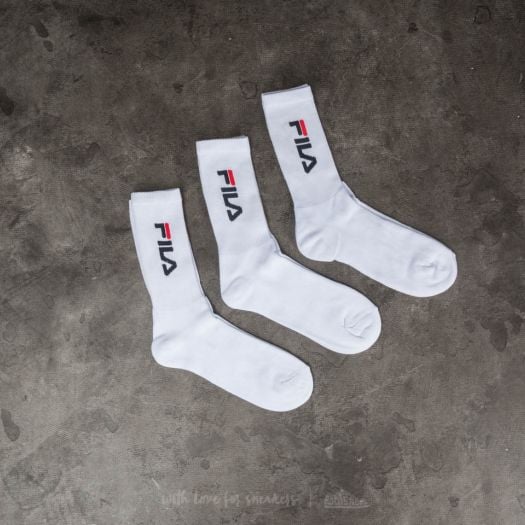 Socks FILA Pack Tennis Socks White Footshop