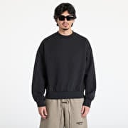 Fear of God Essentials Classic Fit Fleece Crewneck Jet Black