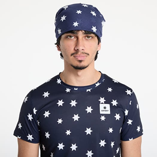 SAYSKY Running Bandana Blue/ White Aop