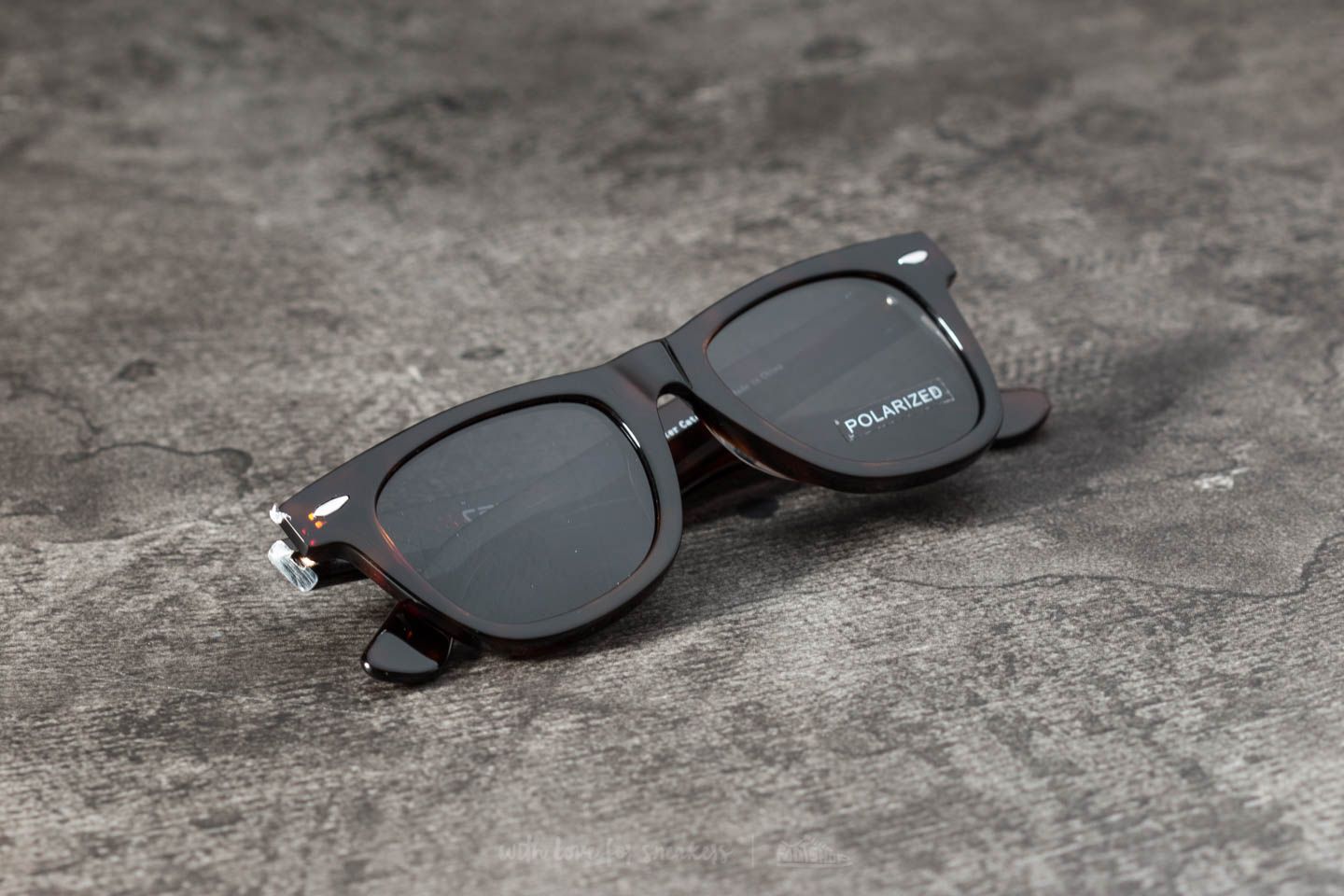Sunglasses Carhartt WIP Fenton Sunglasses Tortoise Shell Black Lenses Footshop