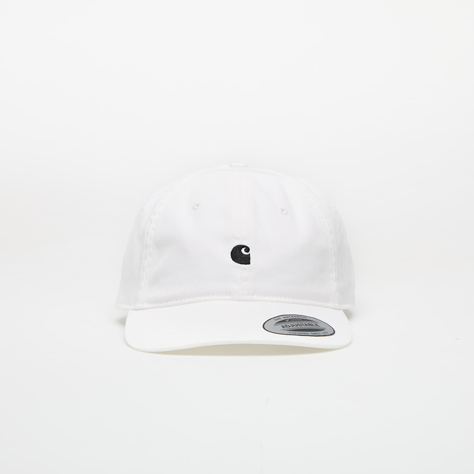 Capac Carhartt WIP Madison Logo Cap White/ Black Universal