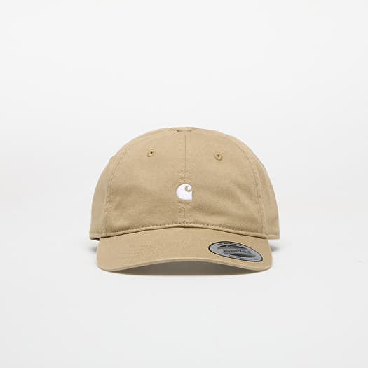 Kšiltovka Carhartt WIP Madison Logo Cap Leather/ White