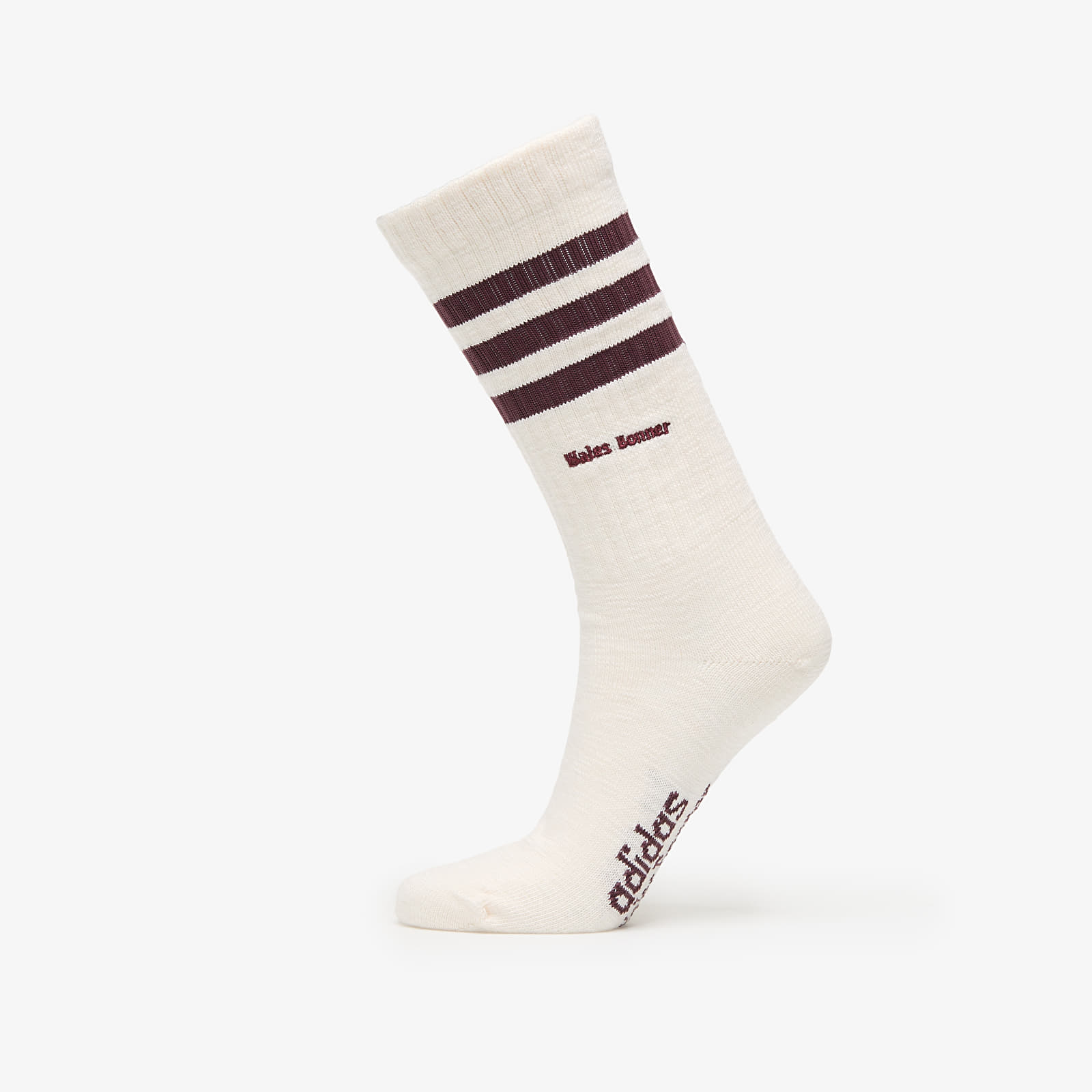 Чорапи adidas x Wales Bonner 3 Stripe Socks 2-Pack Beige/ Chalk White/ Chalk White