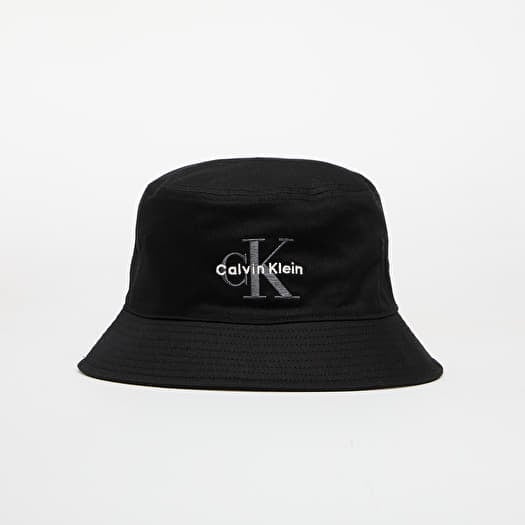 Calvin Klein Jeans Monologo Embroidery Bucket  Black