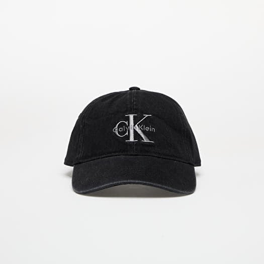Calvin Klein Jeans Monologo Embroidery Cap Black