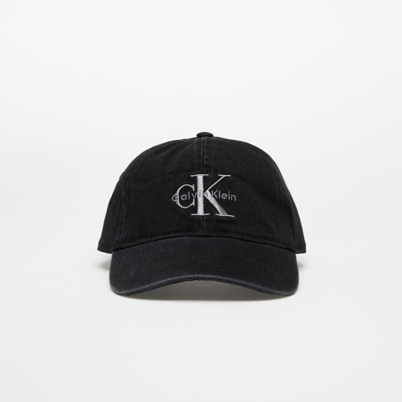 Calvin Klein Jeans Monologo Embroidery Cap Black