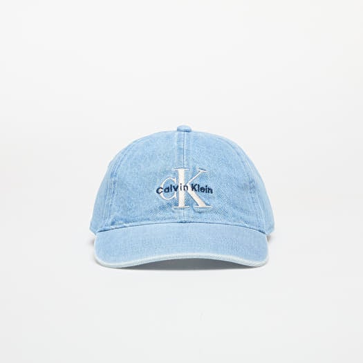 Kšiltovka Calvin Klein Jeans Monologo Embroidery Cap Blue