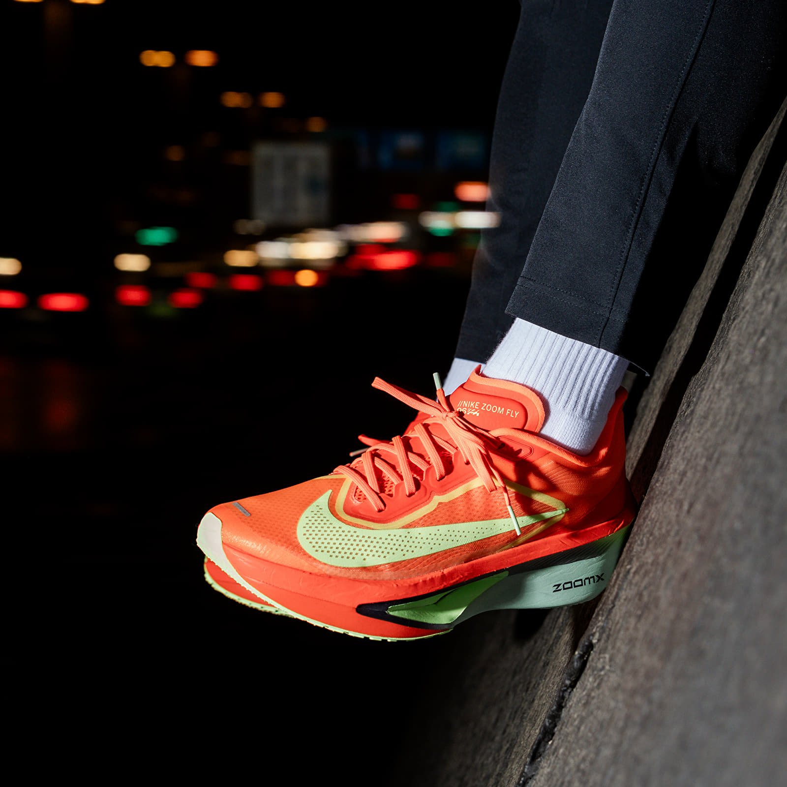 Sko til mænd Nike Zoom Fly 6 Brt Crimson/ Cave Purple-Lime Blast-Mint Foam-Hyper Orange