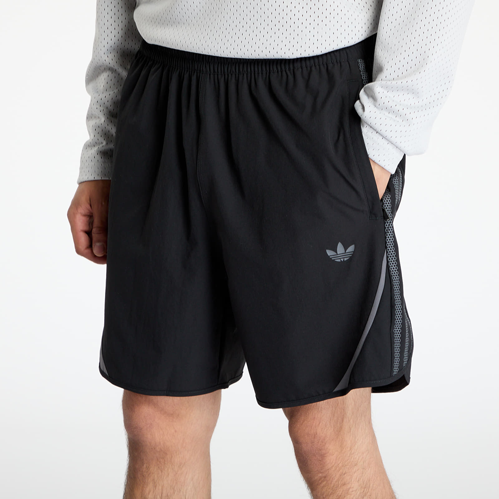 Pantalones cortos para hombre adidas Fashion Cutline Shorts Black