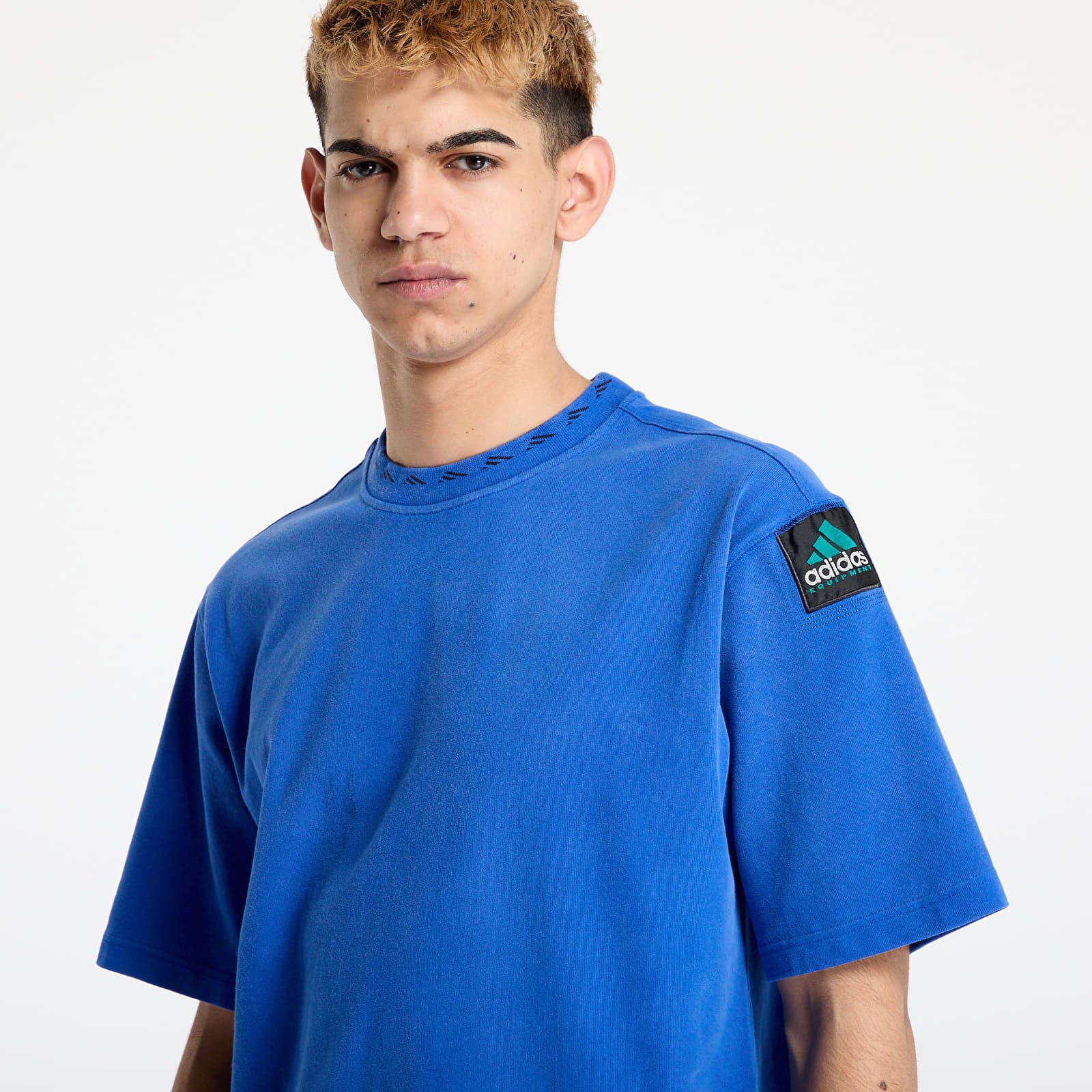 Pólók adidas Equipment Tee Blue/ Equipment Blue