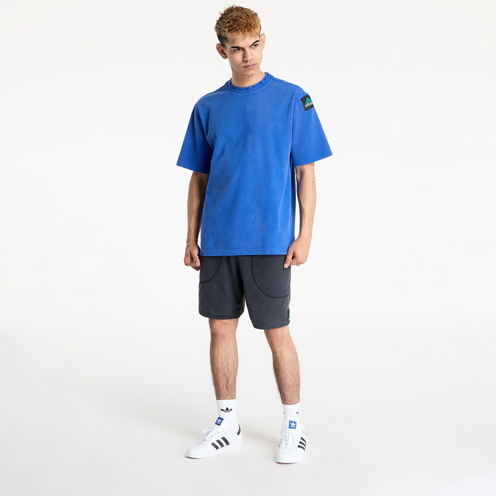 Pólók adidas Equipment Tee Blue/ Equipment Blue