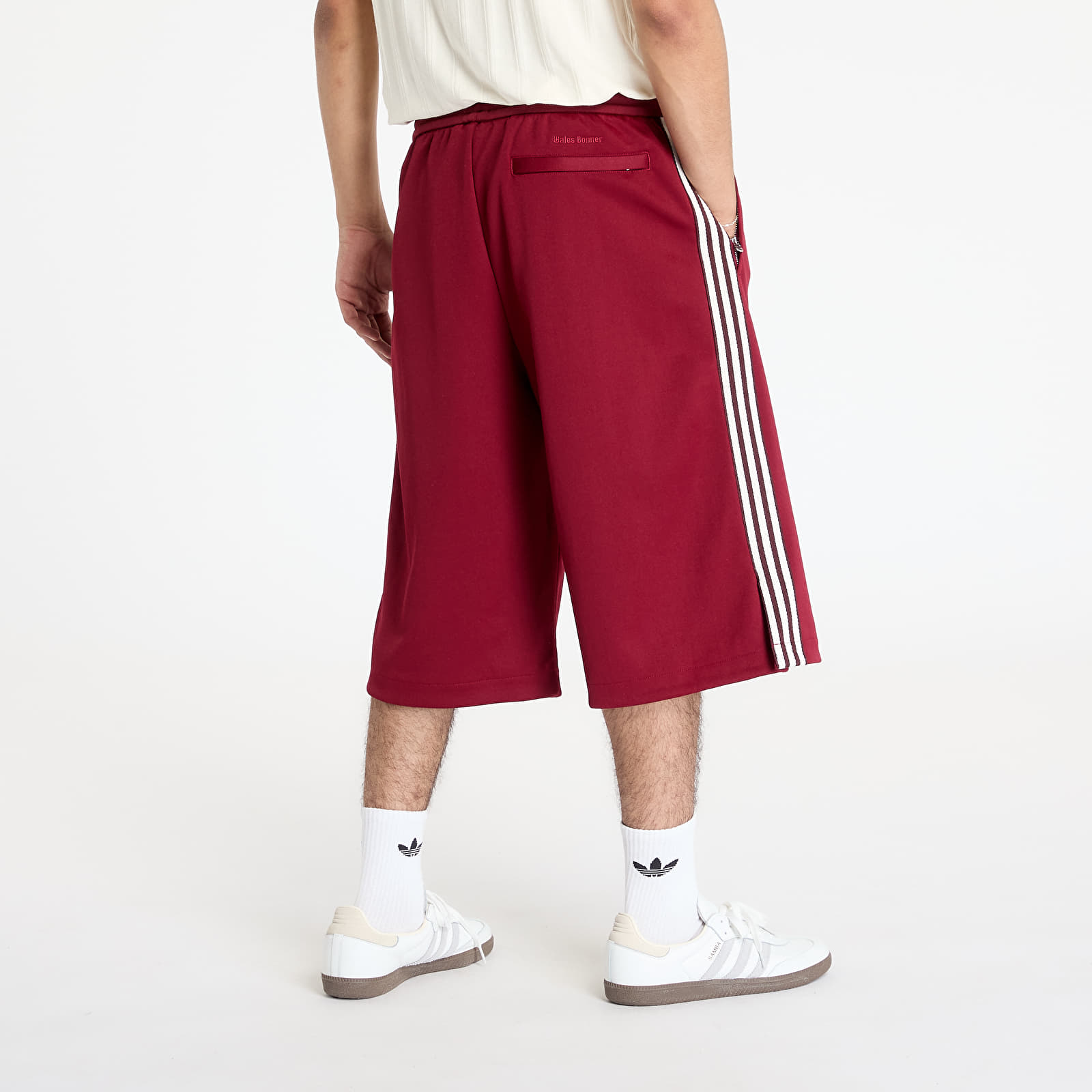 Shortsit adidas x Wales Bonner Track Shorts Red/ Collegiate Burgundy