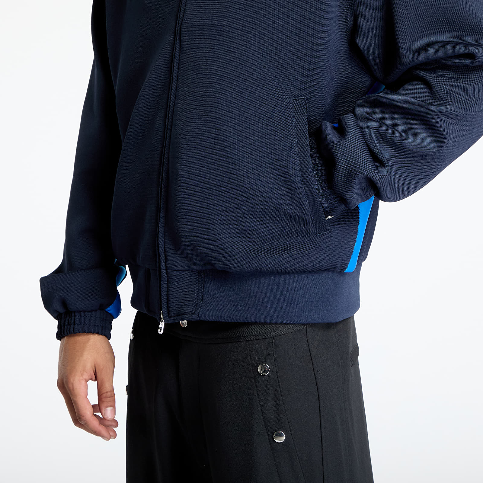 Meeste jakid adidas x Wales Bonner Pique Tracktop Blue/ Night Navy