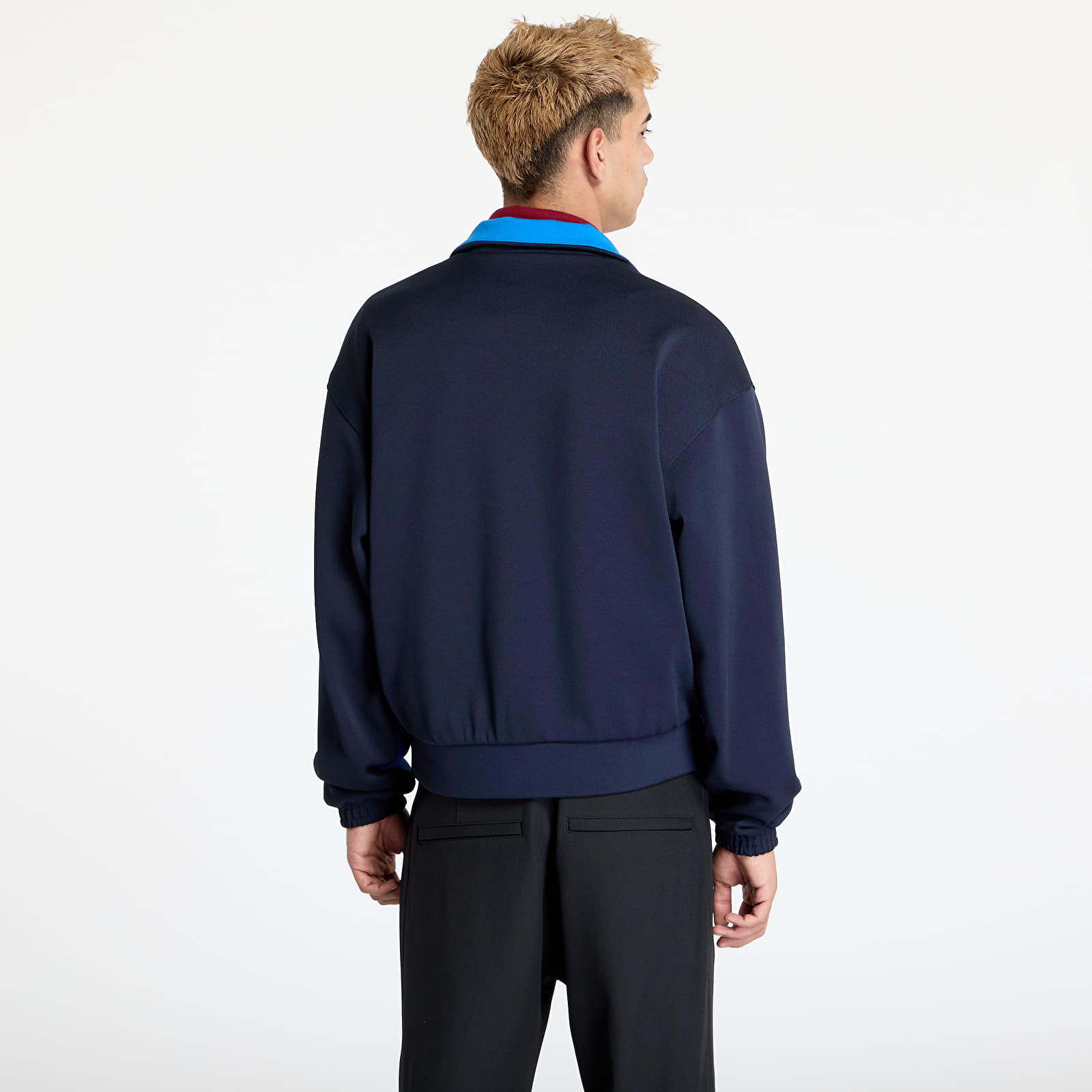 Meeste jakid adidas x Wales Bonner Pique Tracktop Blue/ Night Navy