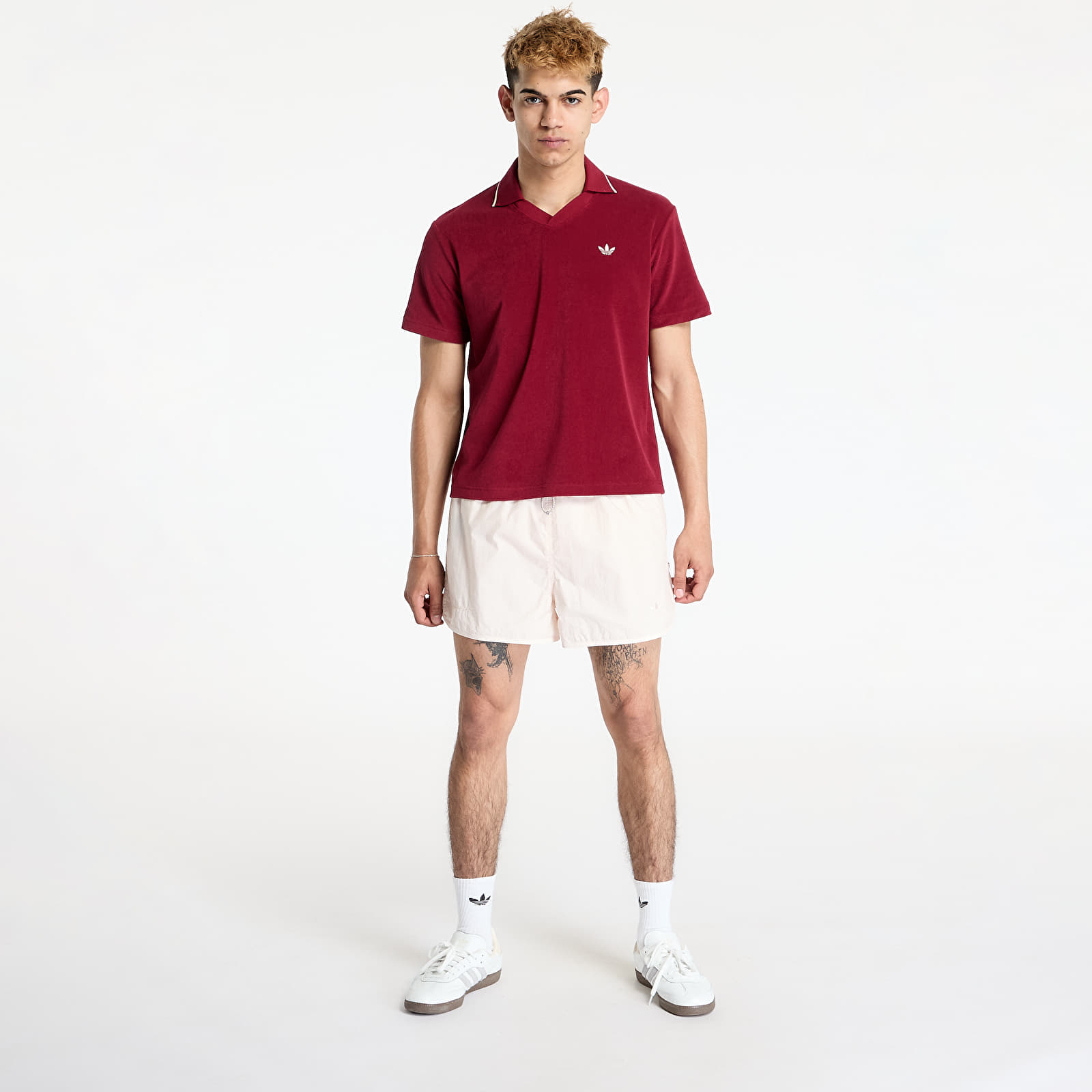 Kratke hlače  adidas x Wales Bonner Knit Short Pink/ Wonder Quartz