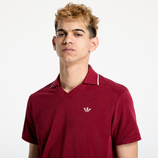 T-shirts adidas x Wales Bonner Tlg Polo Red/ Collegiate Burgundy