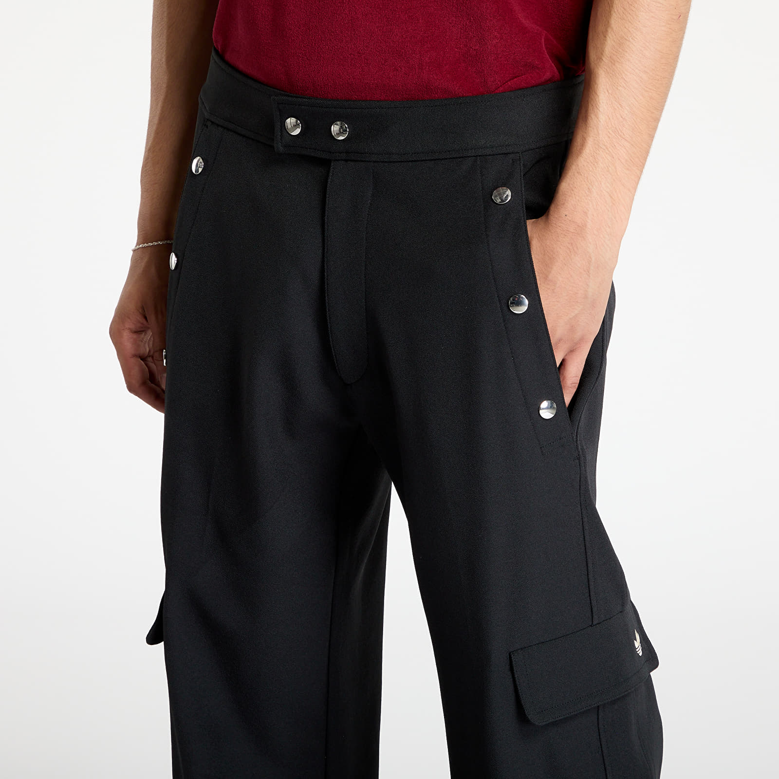 Férfi nadrágok adidas x Wales Bonner Sailor Pant Black/ Black