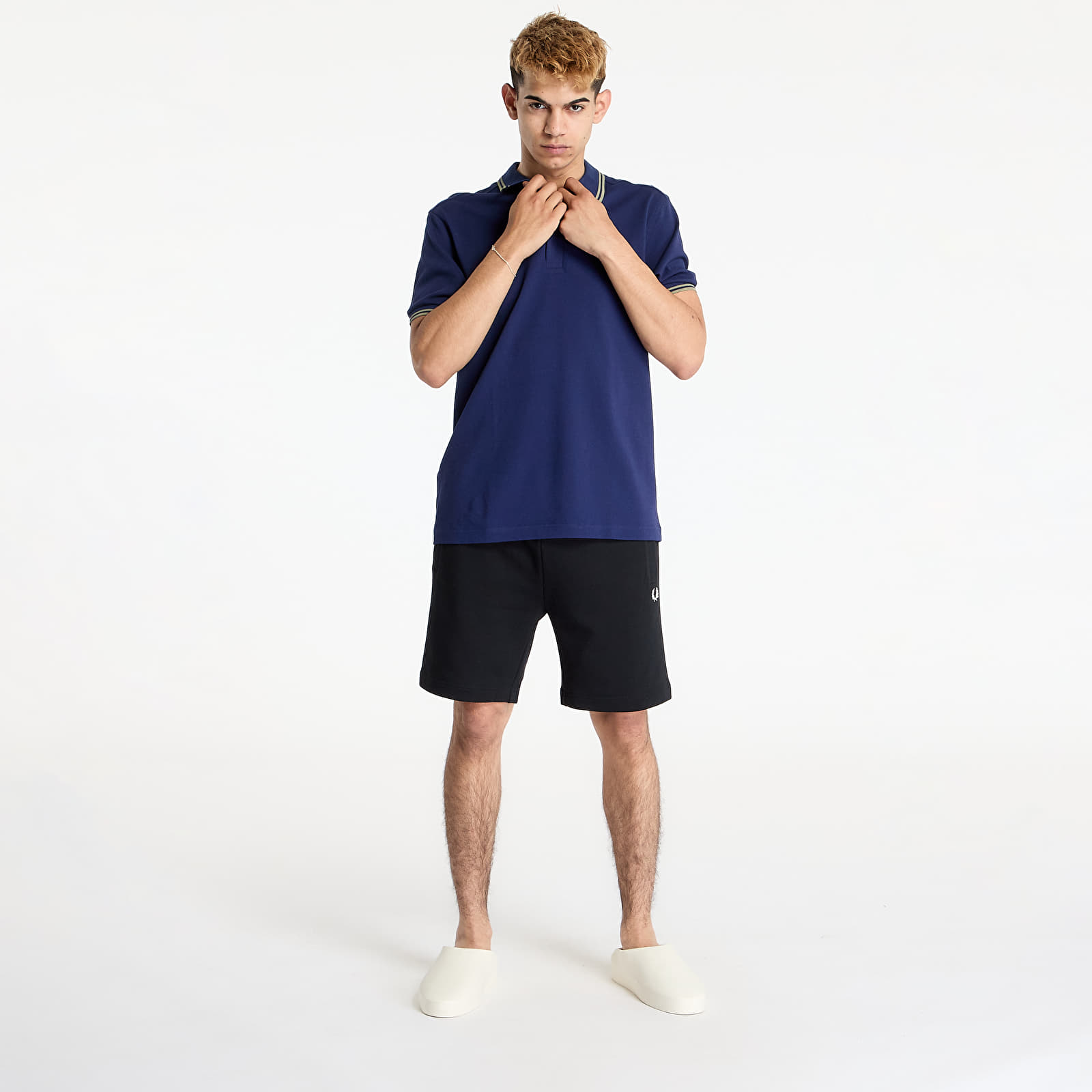 Shorts FRED PERRY Classic Sweat Short Black