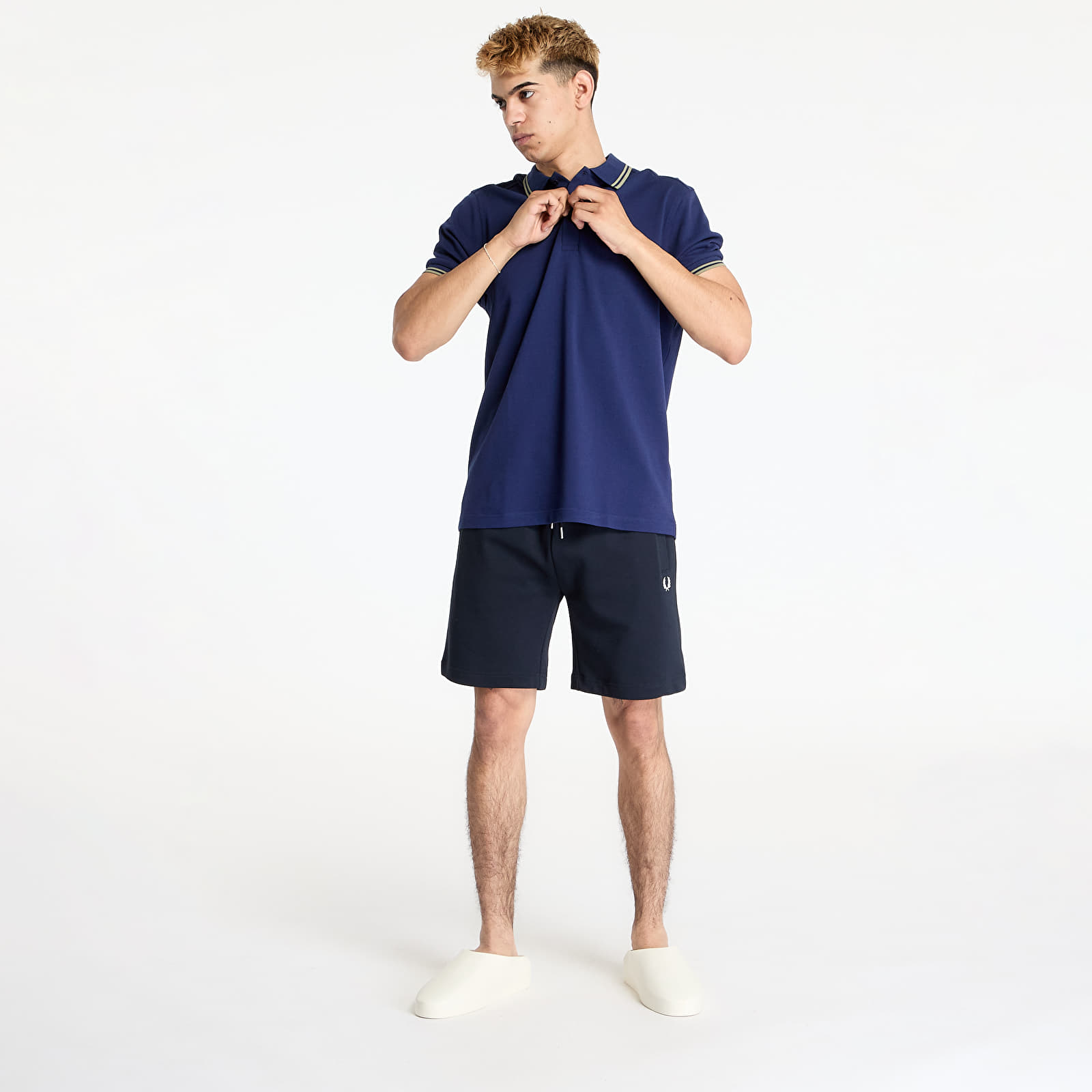 Shorts FRED PERRY Classic Sweat Short Navy
