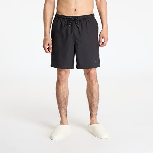 FRED PERRY Classic Swimshort Black/ Green