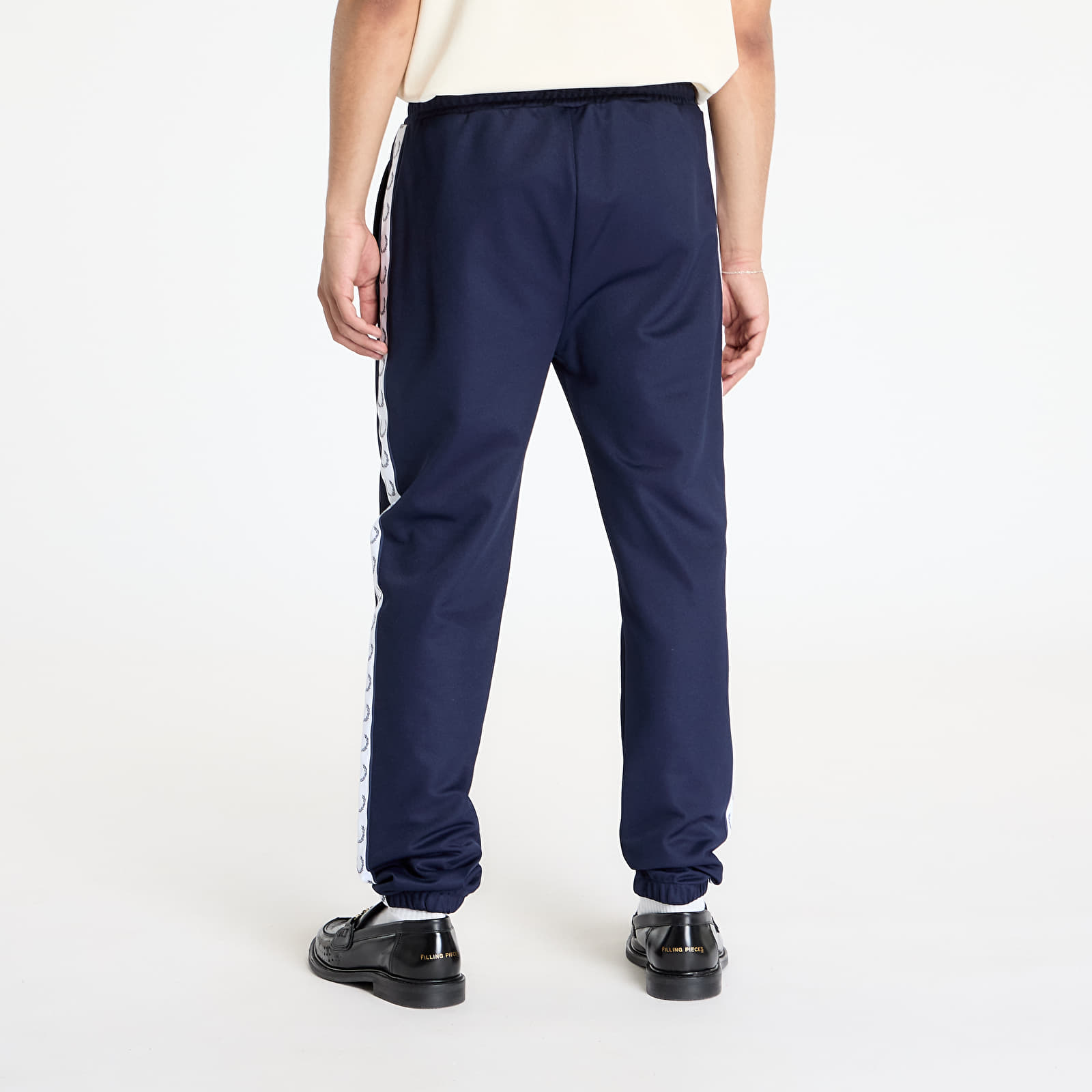 Jogger Pants FRED PERRY Taped Track Pant Carbon Blue