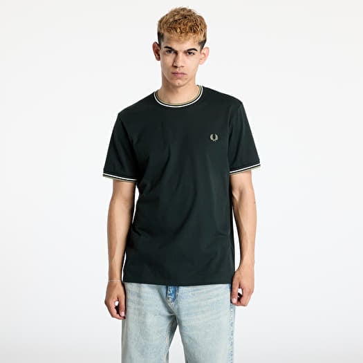 T-krekls FRED PERRY Twin Tipped T-Shirt Nghgrn/ Lecr/ Olmn