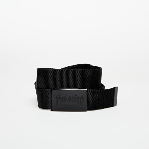Josta Thrasher Flame Logo Web Belt Black