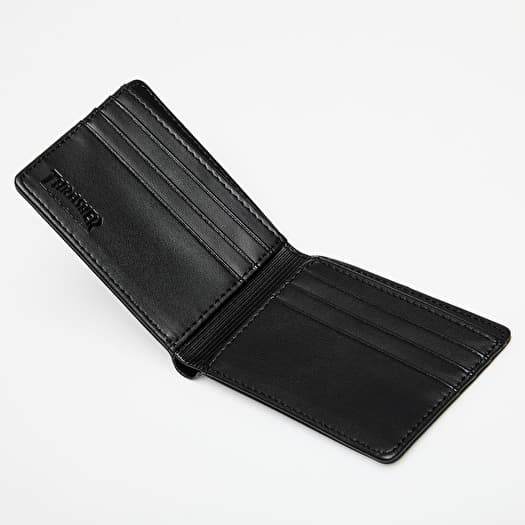 Pánské peněženky Thrasher Skategoat Leather Wallet Black Footshop