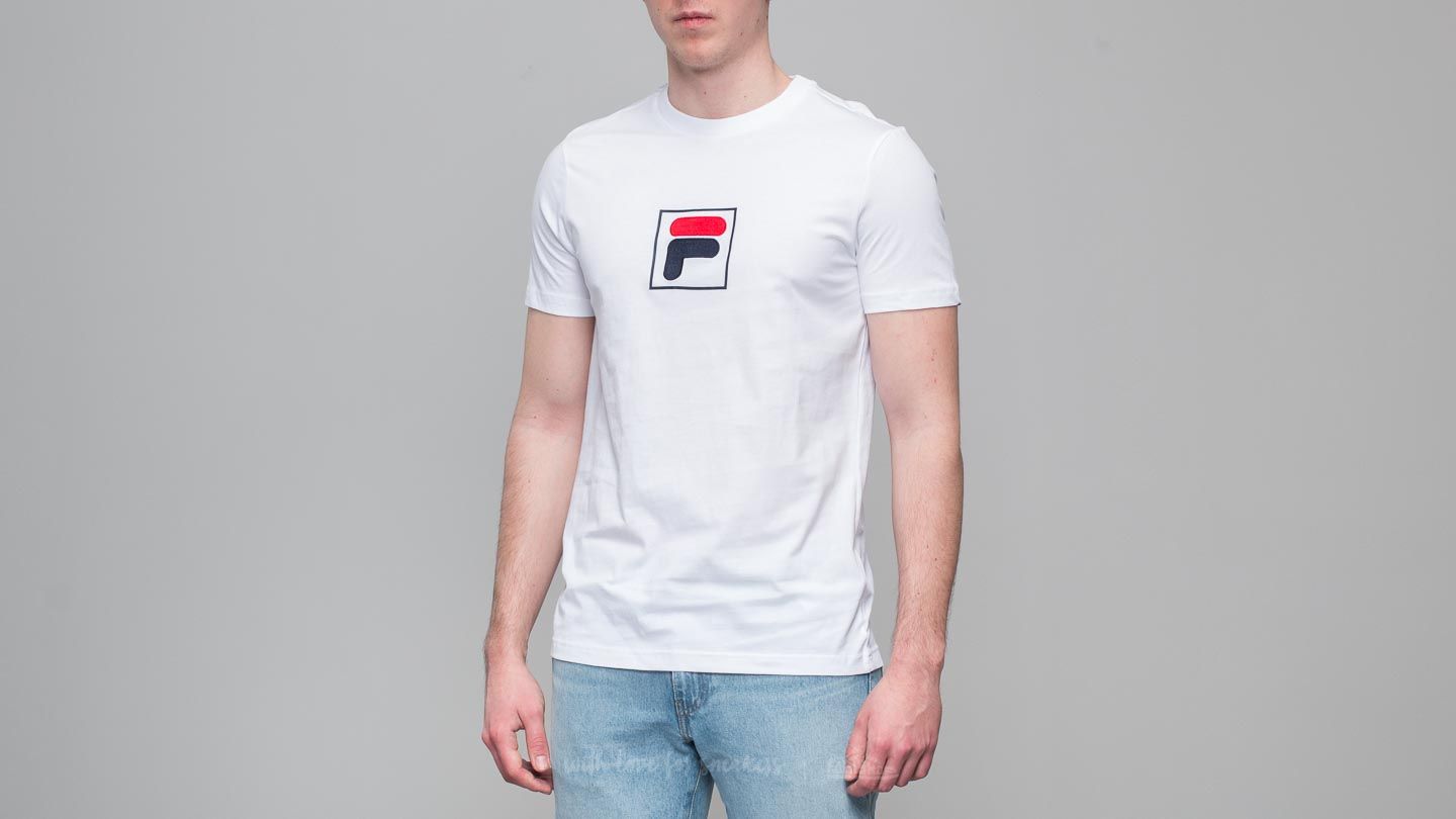 Tričká FILA Evan Tee Bright White