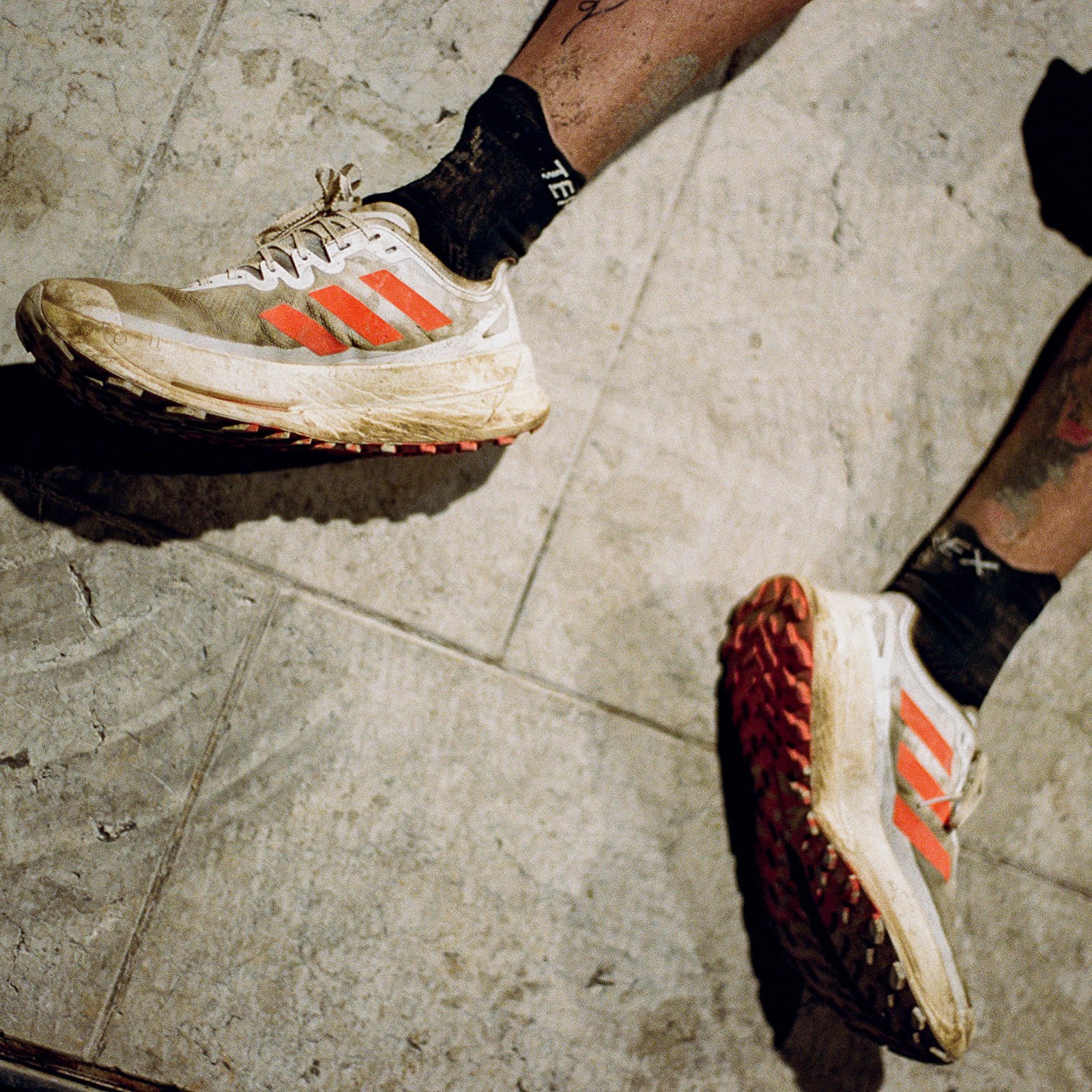 Pánské tenisky a boty adidas Terrex Agravic Speed Ultra Ftwr White/ Impact Orange/ Dash Grey