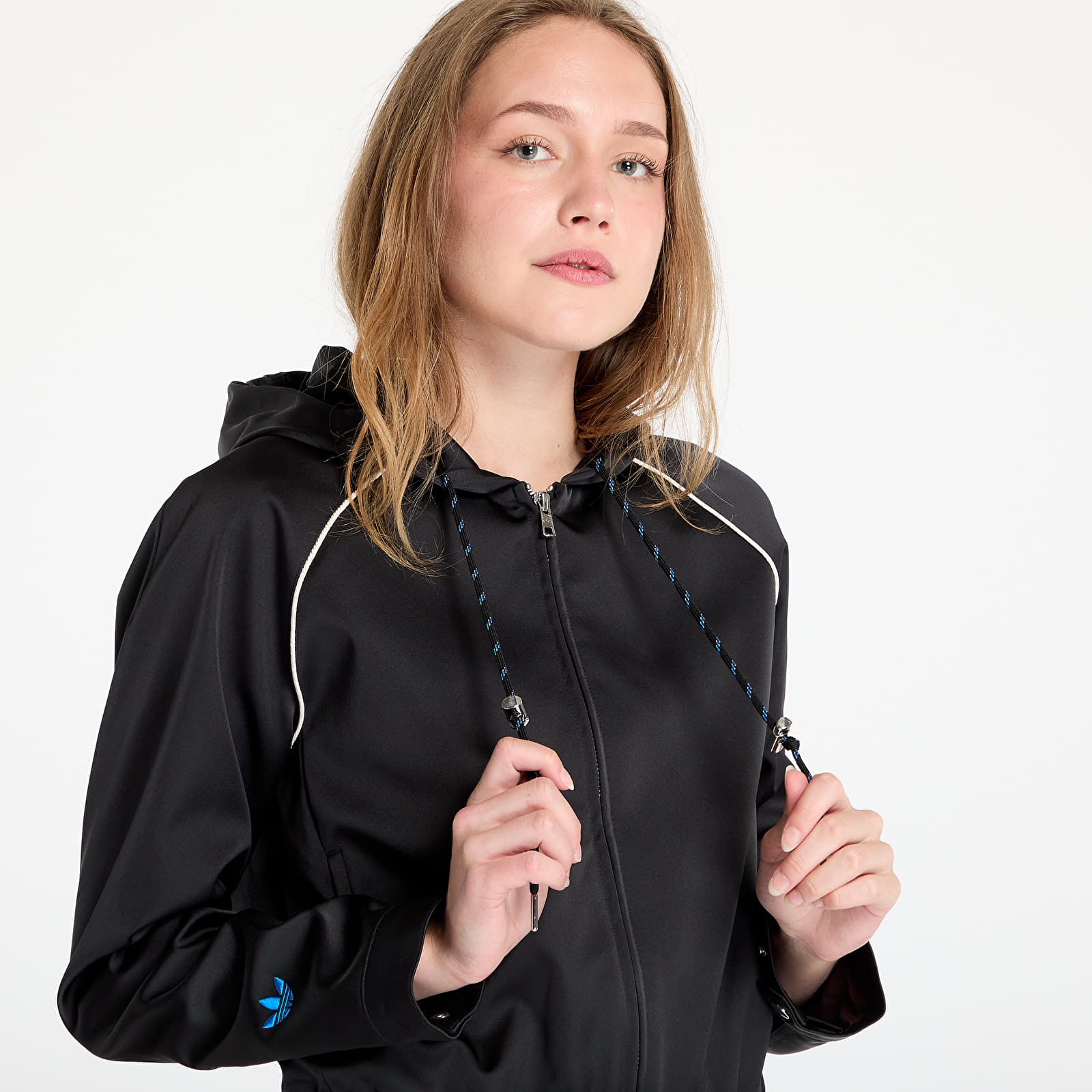 Jakas adidas x Wales Bonner W Satin Track Top Black/ Black