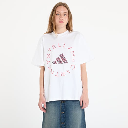 T-shirt adidas by Stella Mccartney Loose Graphic Tee White/ White