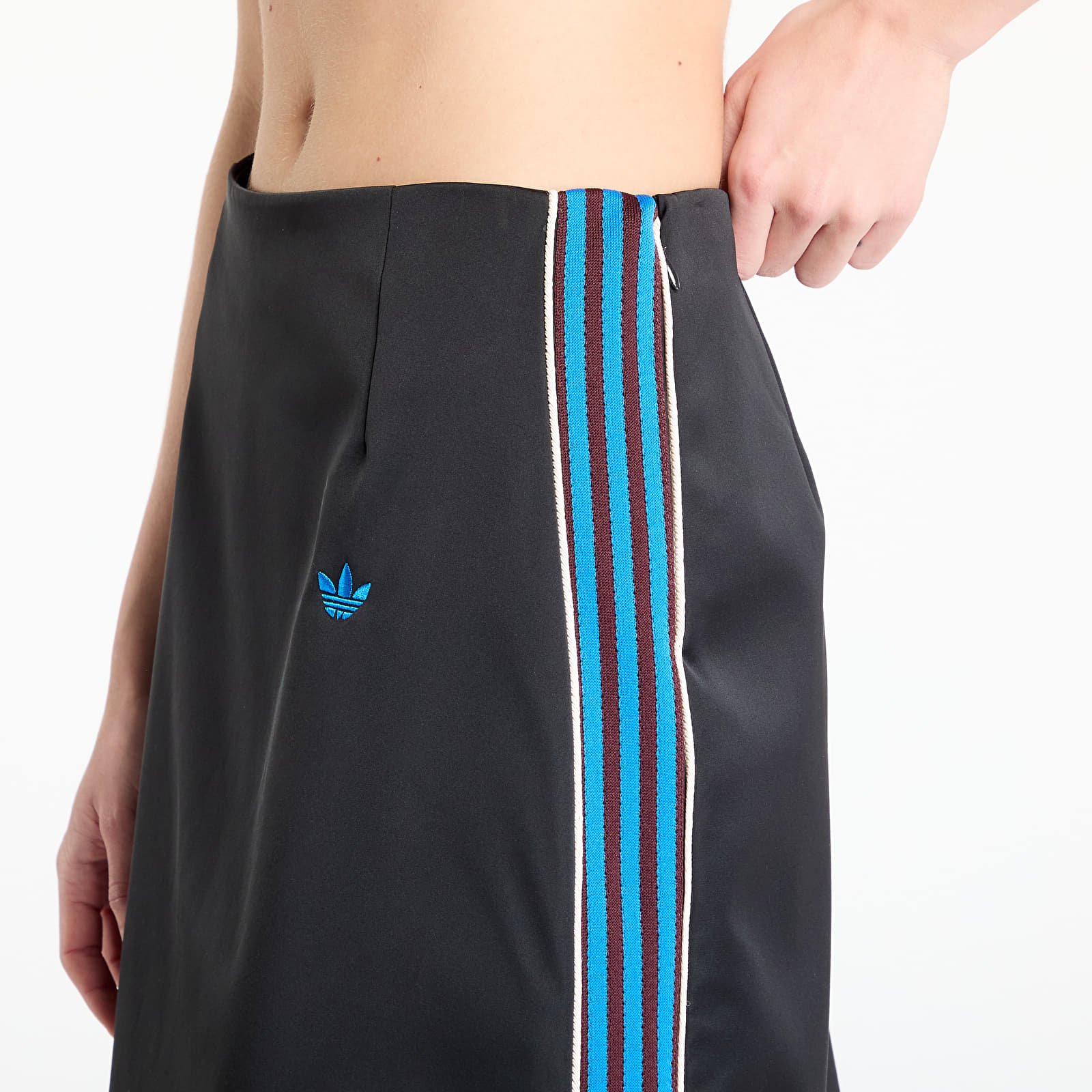 Seelikud adidas x Wales Bonner W Satin Skirt Black/ Black