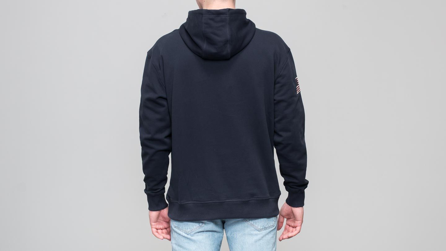 Sweatjacken und Sweatshirts New Era World Hood Oversized Hoody Navy