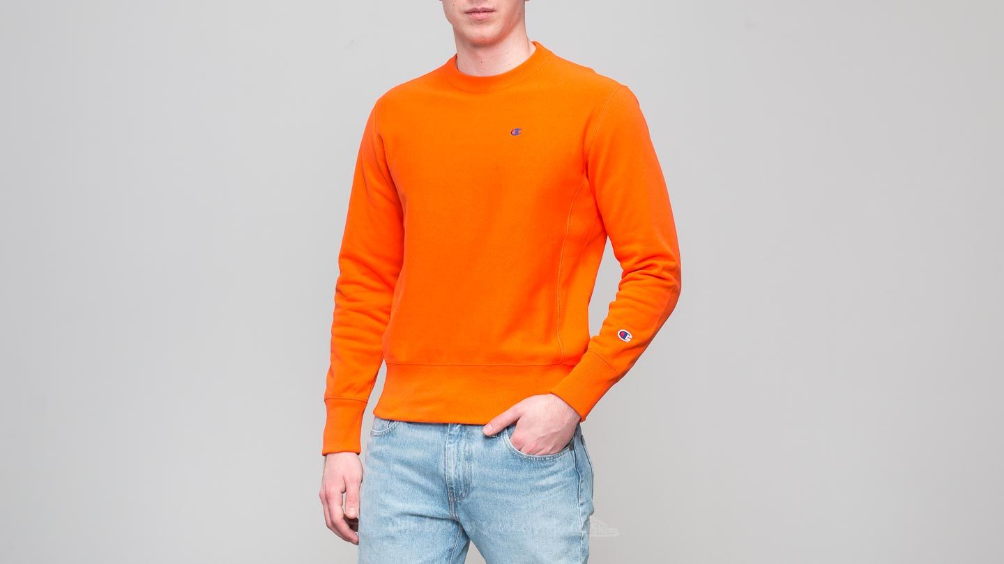 Hoodies and sweatshirts Champion Crewneck Sweatshirt Orange
