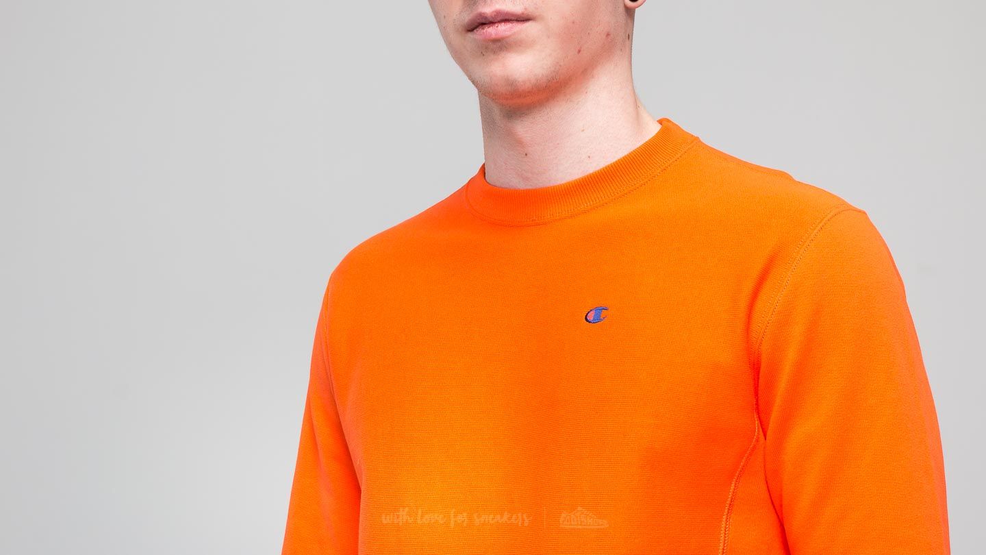 Orange champion 2025 crew neck