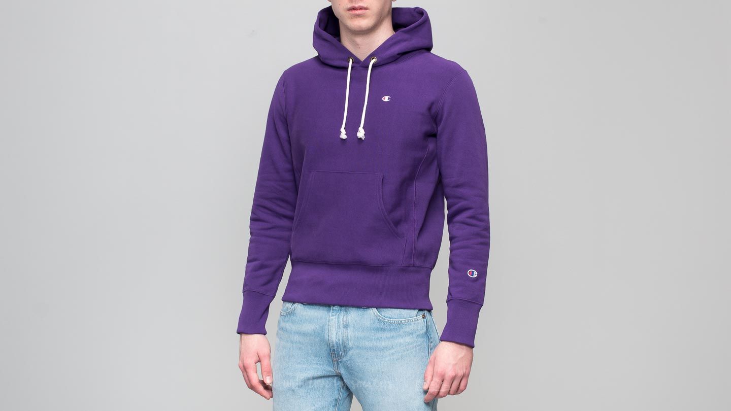 Kapucnis pulóverek és pulcsik Champion Hooded Sweatshirt Purple