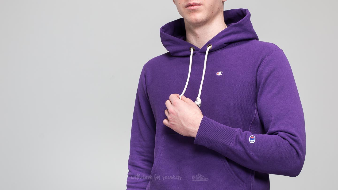 Kapucnis pulóverek és pulcsik Champion Hooded Sweatshirt Purple