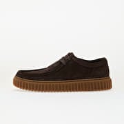 Clarks Torhill Lo Dark Brown Suede