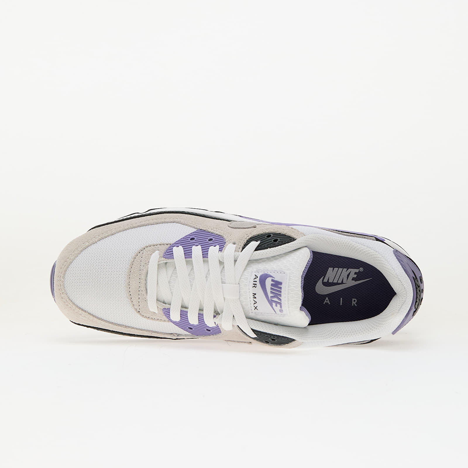 Men's shoes Nike Air Max 90 White/ Lt Smoke Grey-Dusty Amethyst