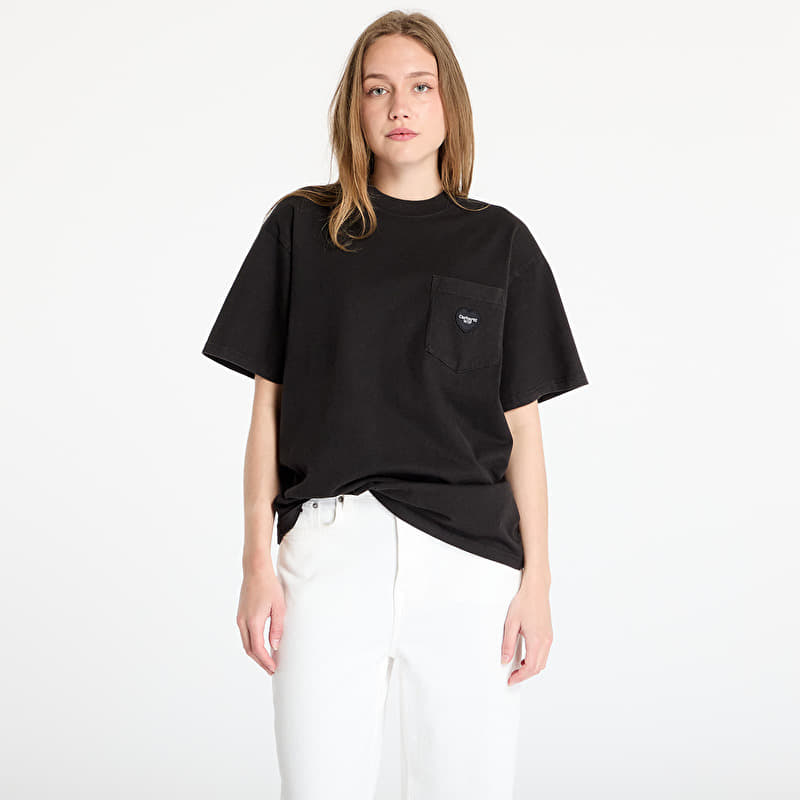 Carhartt WIP S/S Ingo Pocket T-Shirt UNISEX Black Garment Dyed