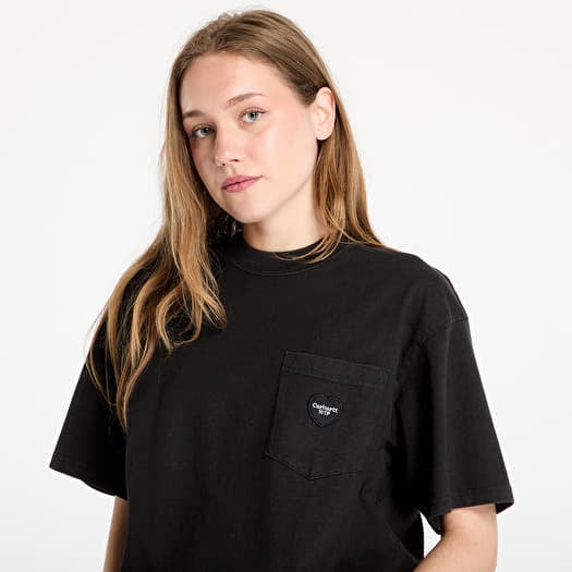 T-shirts Carhartt WIP S/S Ingo Pocket T-Shirt UNISEX Black Garment