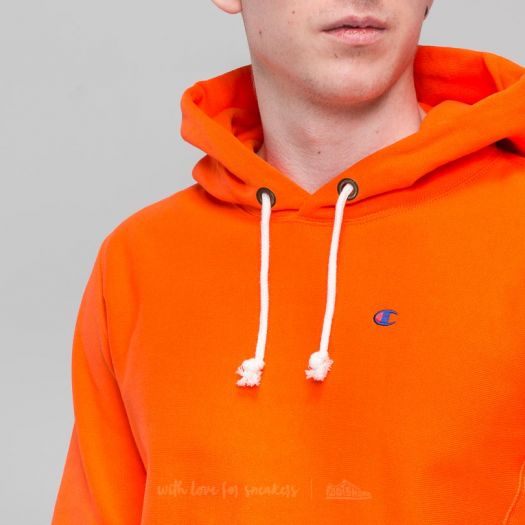 Neon orange champion sweatshirt sales